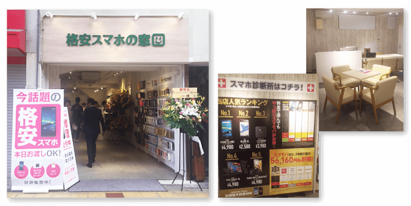 格安スマホの窓口千林店