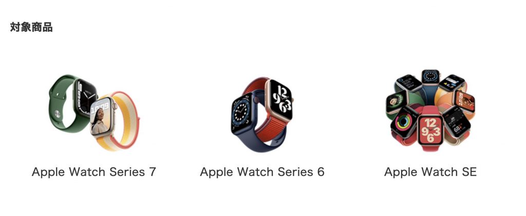 対象Apple Watch
