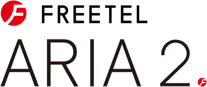 モバイルWi-fiルーター FREETEL ARIA2 ロゴ